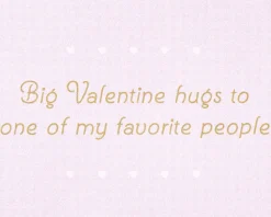 Valentine Hugs Valentine’s Day Greeting Card