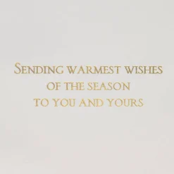 Warmest Wishes Christmas Greeting Card
