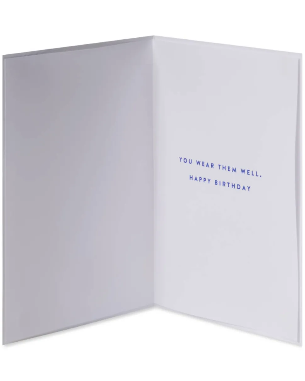 Wear Them Well Birthday Greeting Card