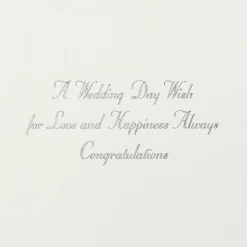 Wedding Day Wish Wedding Greeting Card