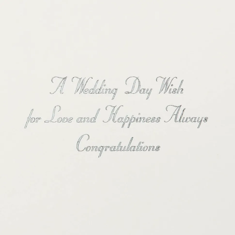 Wedding Day Wish Wedding Greeting Card