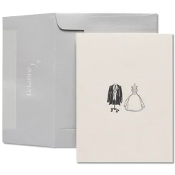Wedding Outfits Wedding Greeting Card