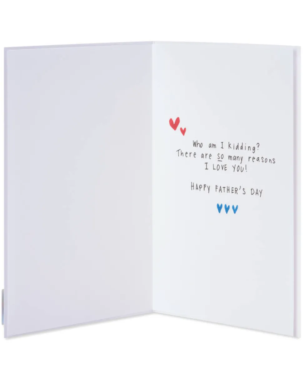 Why I Love You Father’s Day Greeting Card for Husband