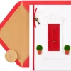 Wishes for Happiness New Home Greeting Card
