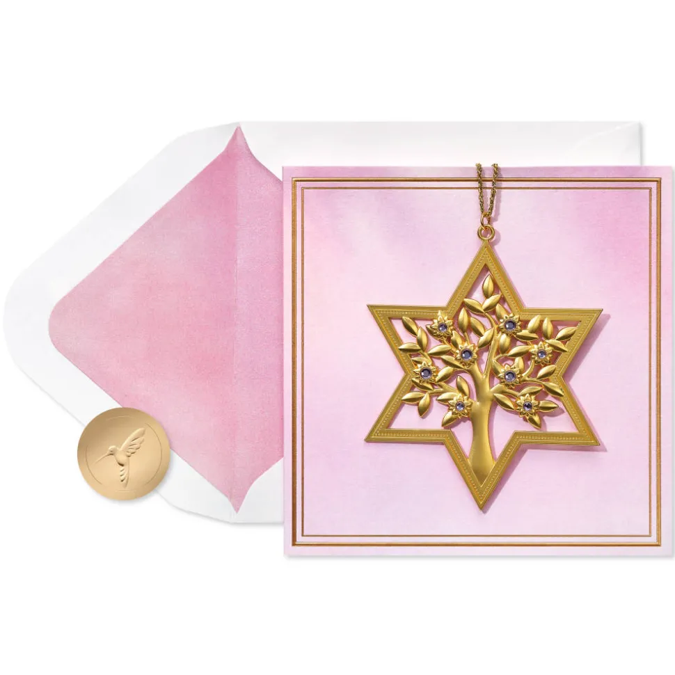 Wishing You The Very Best Bat Mitzvah Greeting Card