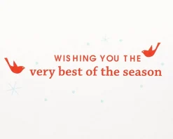 Wishing You the Very Best Holiday Boxed Cards, 16-Count
