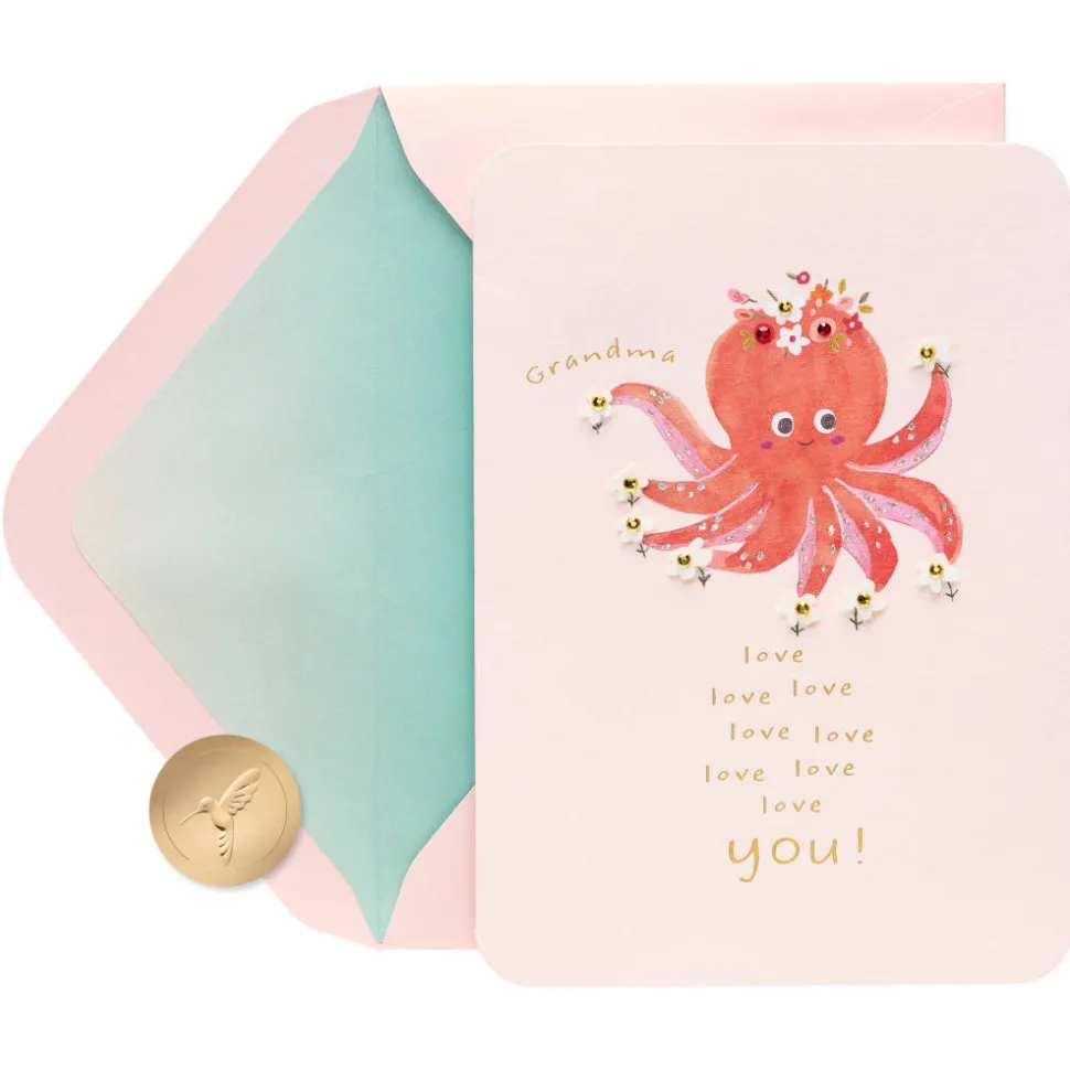 With All My Heart Mother’s Day Greeting Card for Grandma