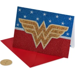 Wonder Woman Birthday Greeting Card