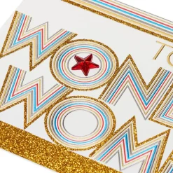 Wonder Woman Birthday, Thank You, Friendship Greeting Card