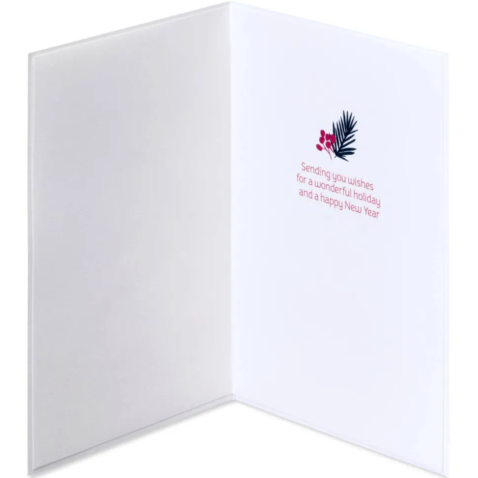Wonderful Holiday Christmas Greeting Card