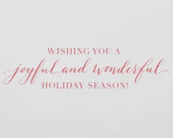 Wonderful Holiday Greeting Card