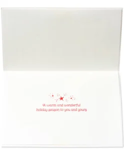 Wonderful Holiday Season Christmas Greeting Card