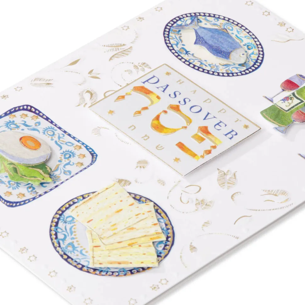 Wonderful Seder Passover Greeting Card – Designed by House of Turnowsky