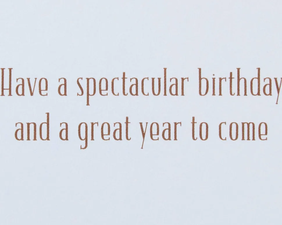 Woodland Silhouette Birthday Greeting Card