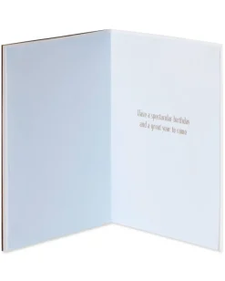 Woodland Silhouette Birthday Greeting Card