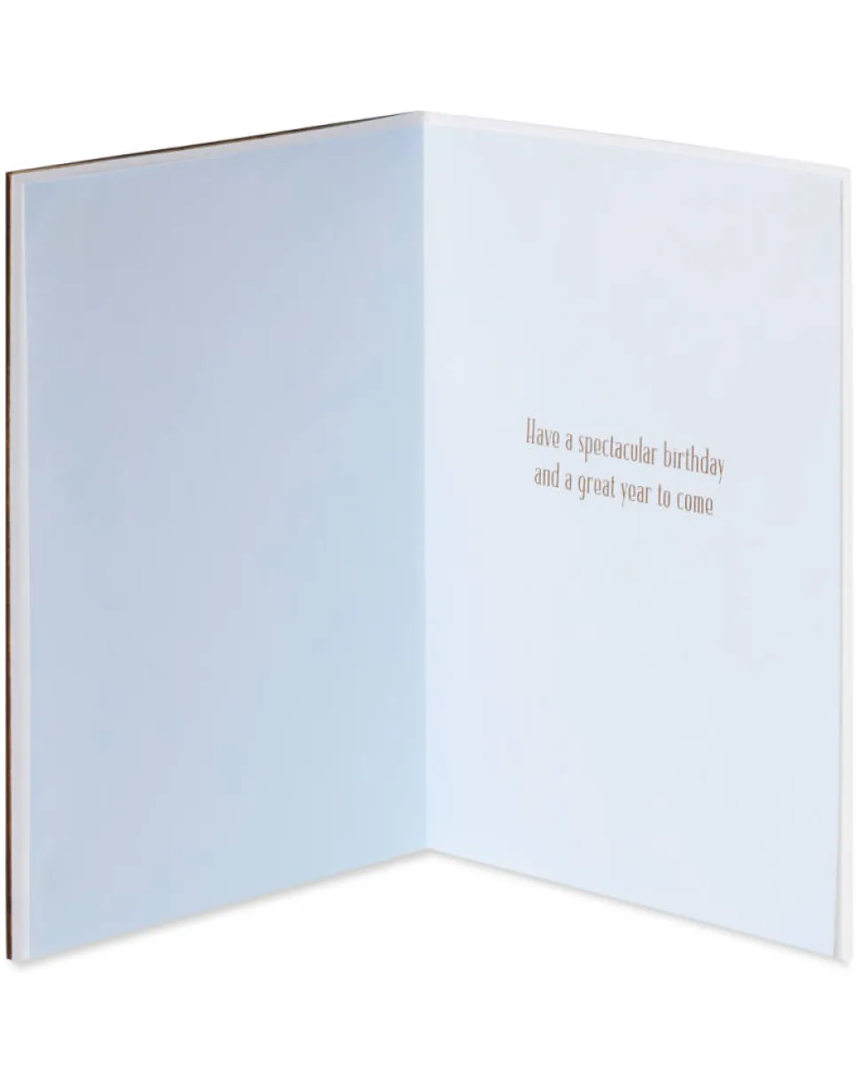 Woodland Silhouette Birthday Greeting Card