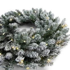 Wreath Blue Spruce Frosted