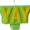 YAY Birthday Candle, 1-Count