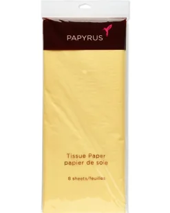 Yellow Tissue Paper, 8-Sheets