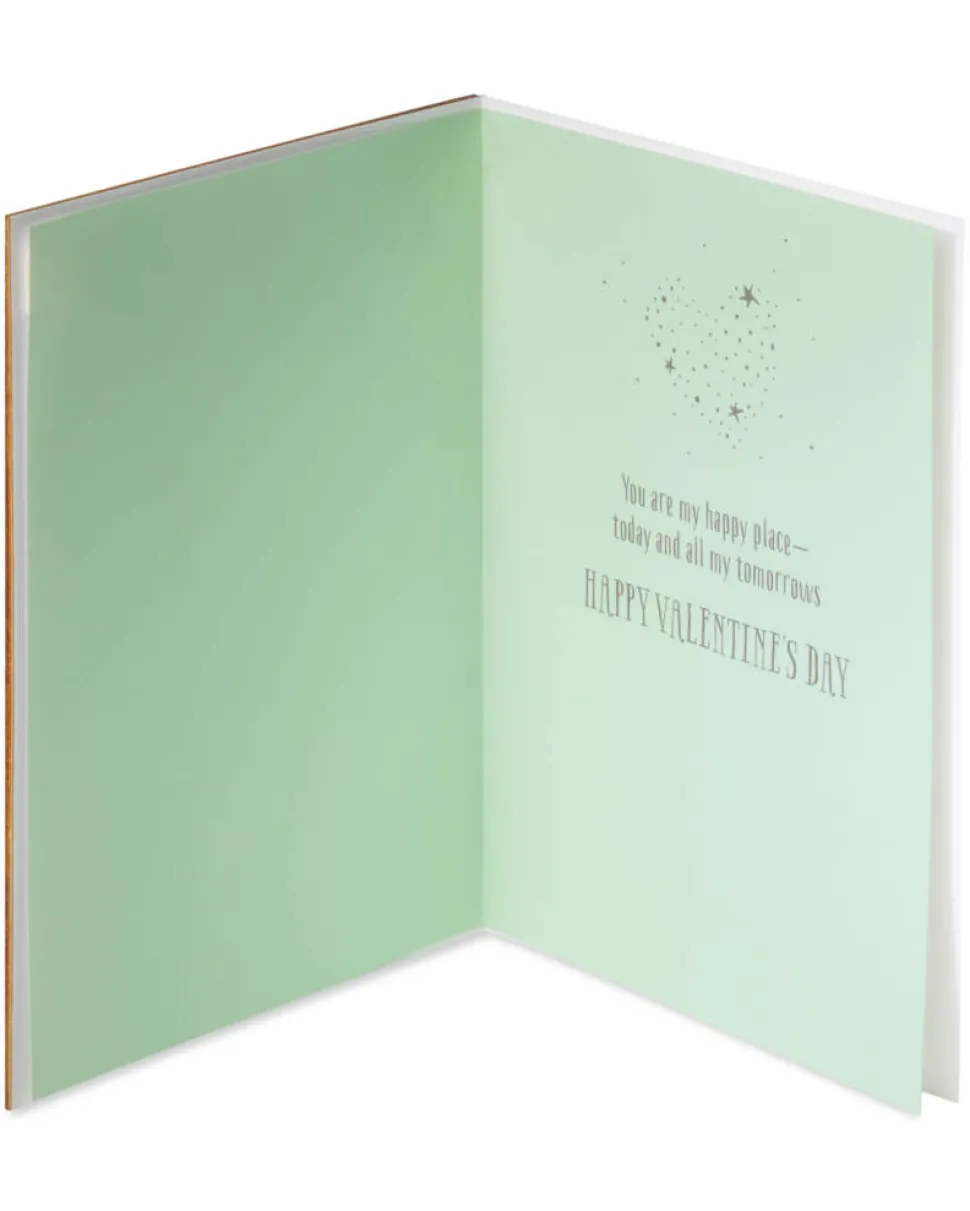 You Are My Happy Place Valentine’s Day Greeting Card for Husband