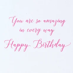 You Are So Amazing Birthday Greeting Card for Daughter