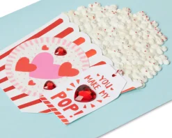 You Make My Heart Pop Funny Cute Valentine’s Day Greeting Card
