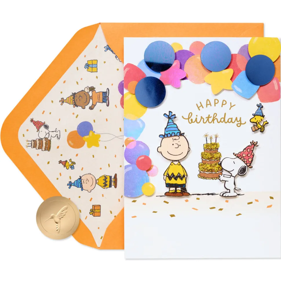 You’re The Best Peanuts Birthday Greeting Card